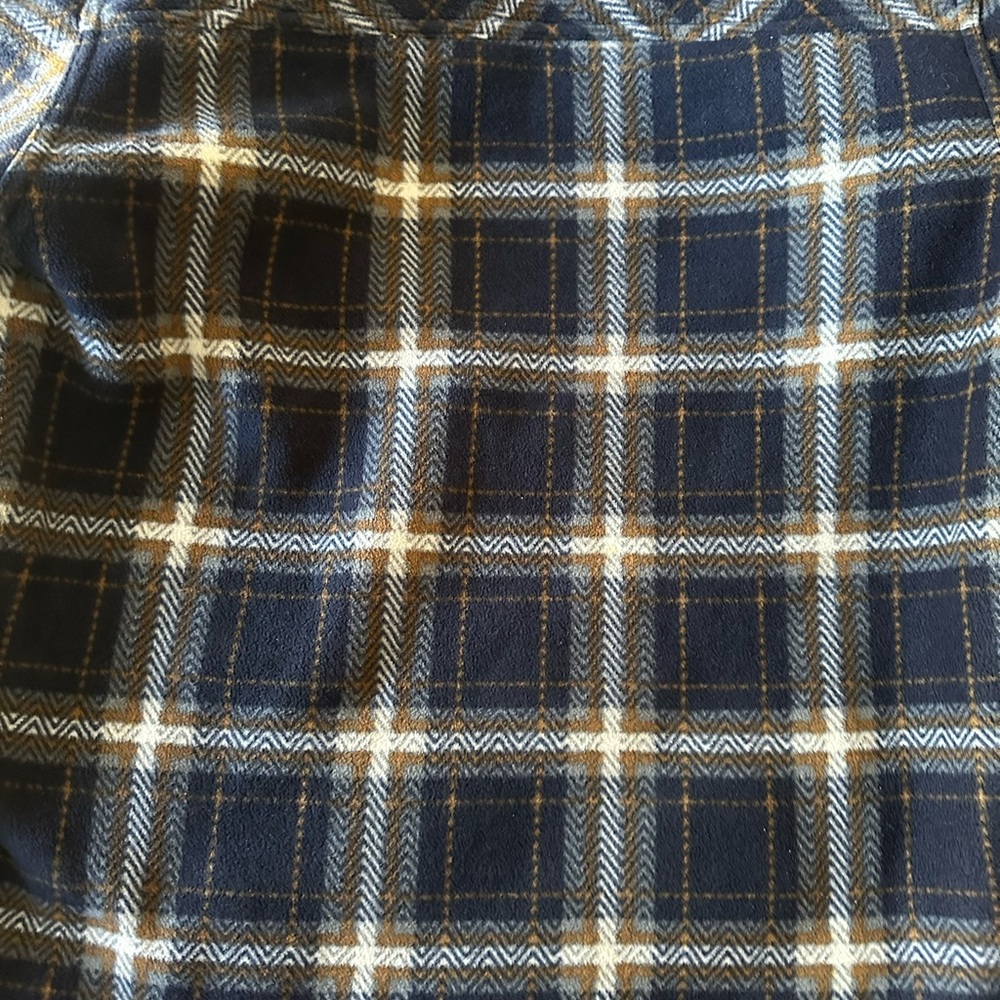 Weatherproof Navy and Brown Plaid Shirt Jacket - Picture 3 of 4